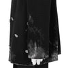 SOFU TESHIGAHARA FLOWER BUTTON CARDIGAN BLACK