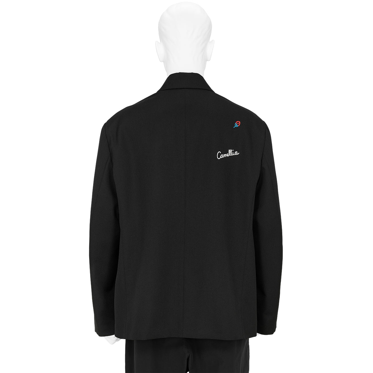 SOFU TESHIGAHARA EMBROIDERY JACKET BLACK