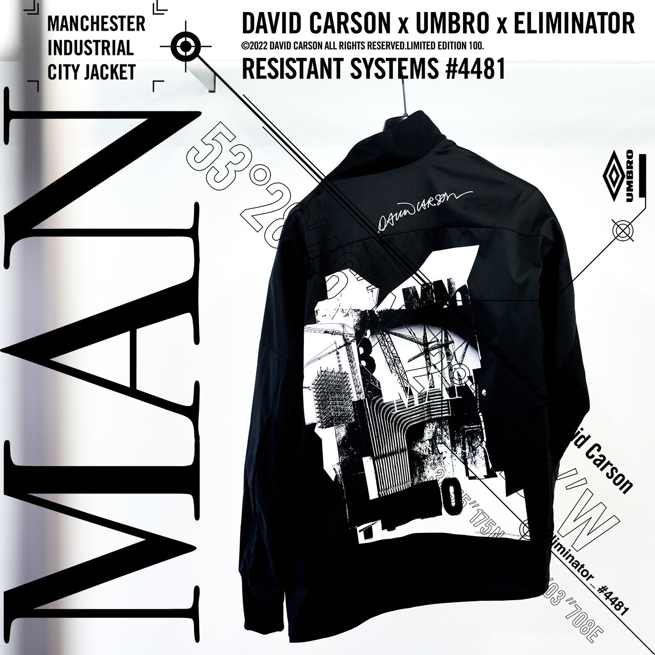 MANCHESTER INDUSTRIAL CITY JACKET BLACK