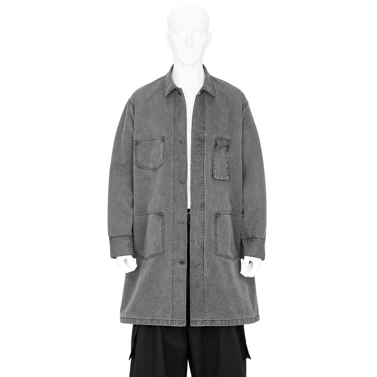 ENGINEER COAT GREY