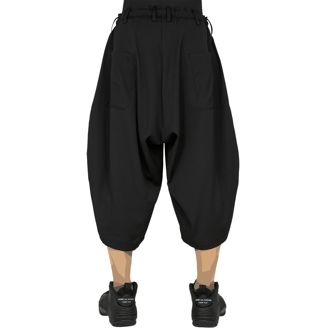 DARTS LONG SHORTS BLACK