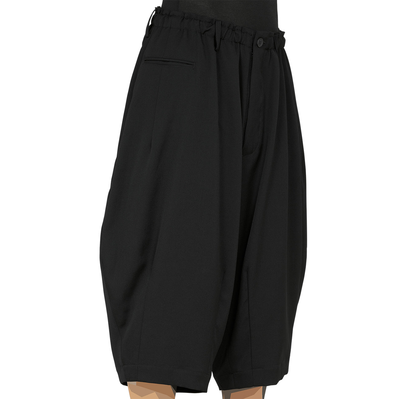 DARTS LONG SHORTS BLACK