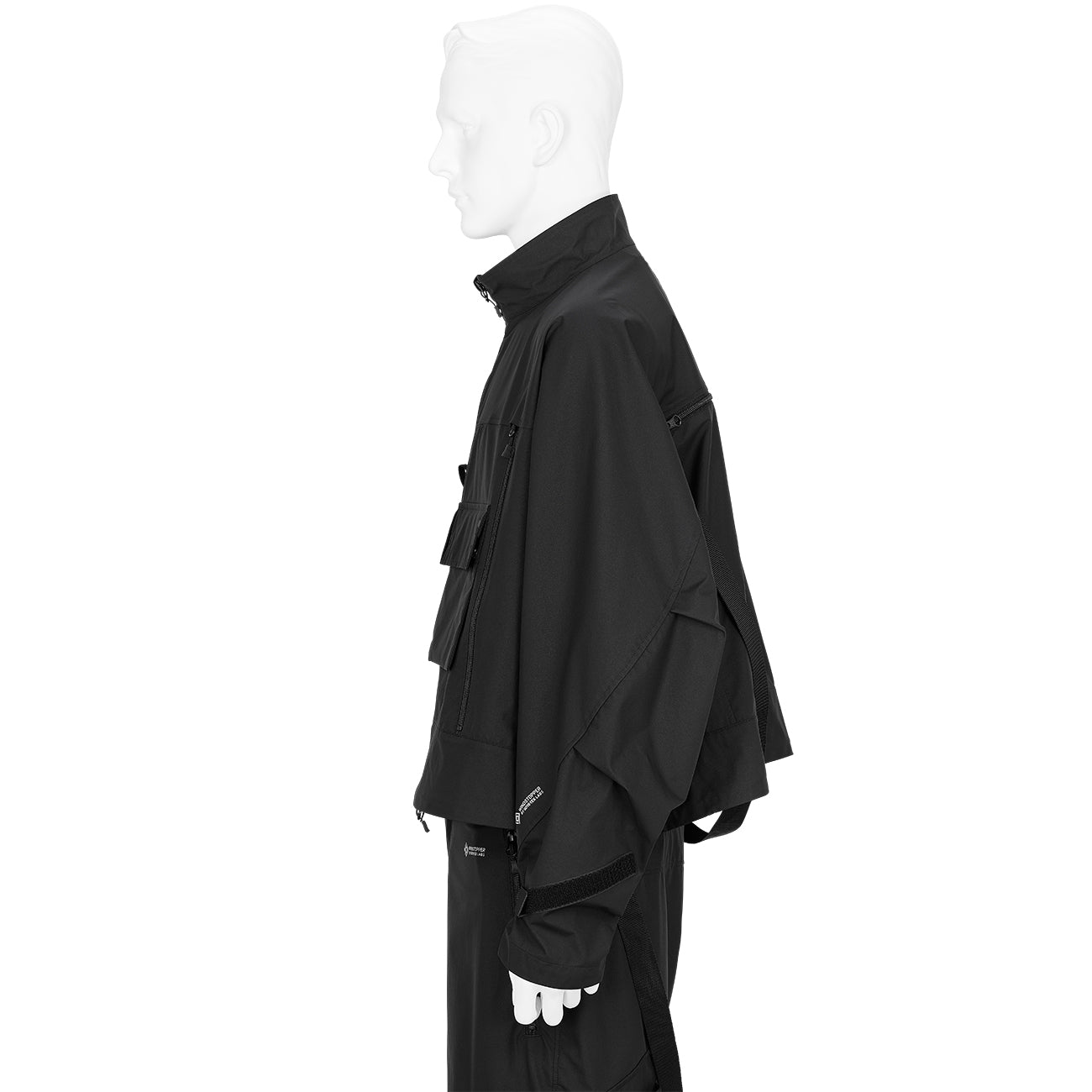 GORE-TEX SHORT JACKET BLACK
