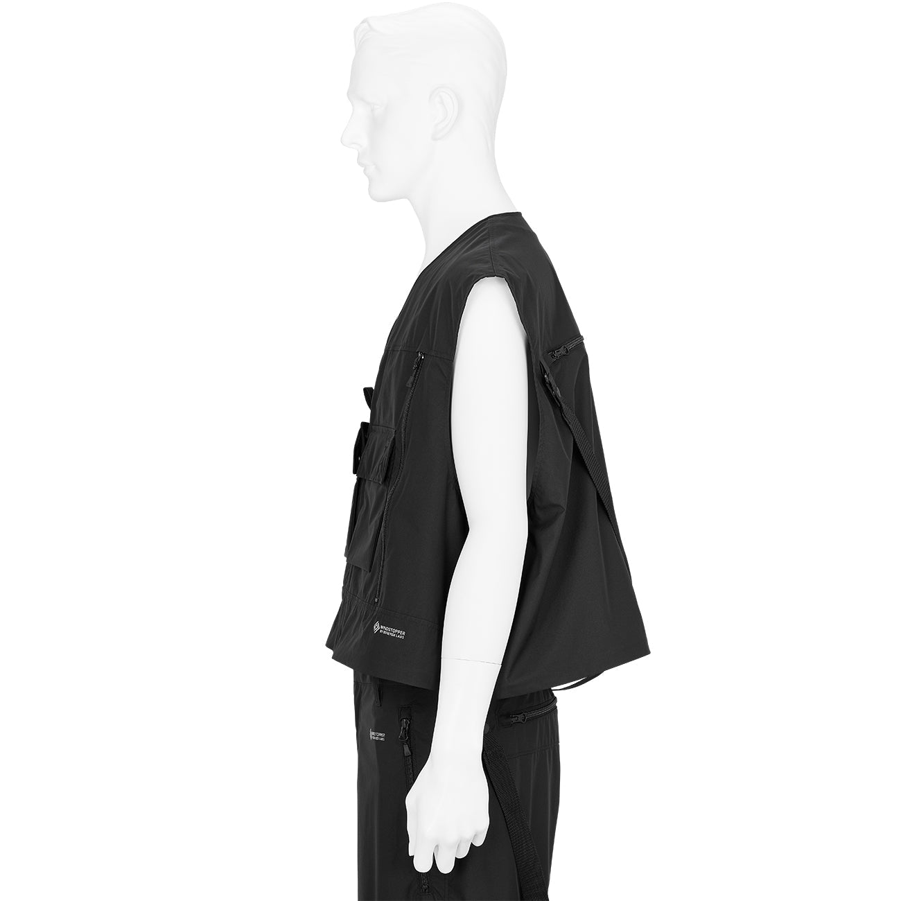 GORE-TEX VEST BLACK