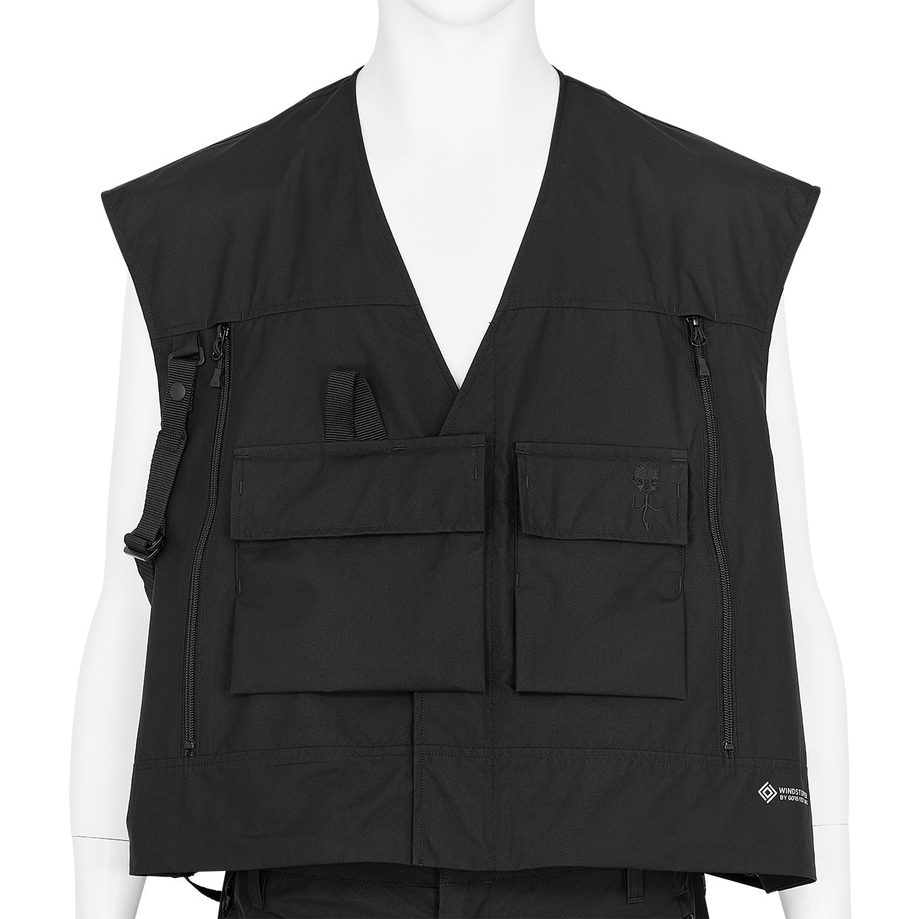 GORE-TEX VEST BLACK