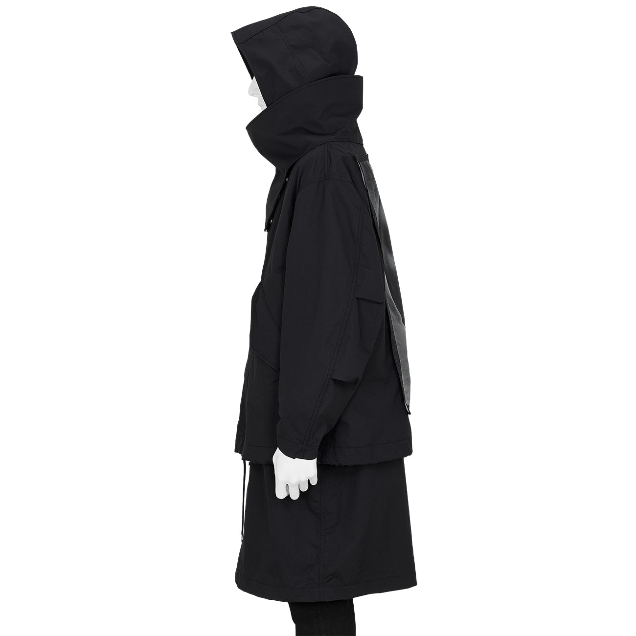 Eikoh Hosoe PRINT LAYER COAT BLACK