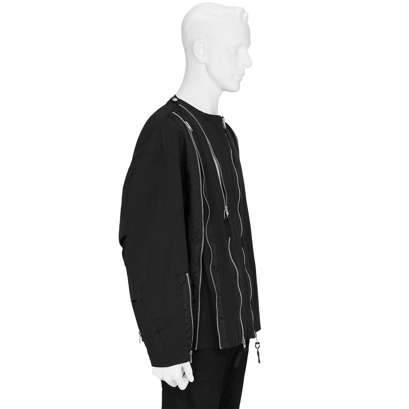 ZIP BLOUSON BLACK