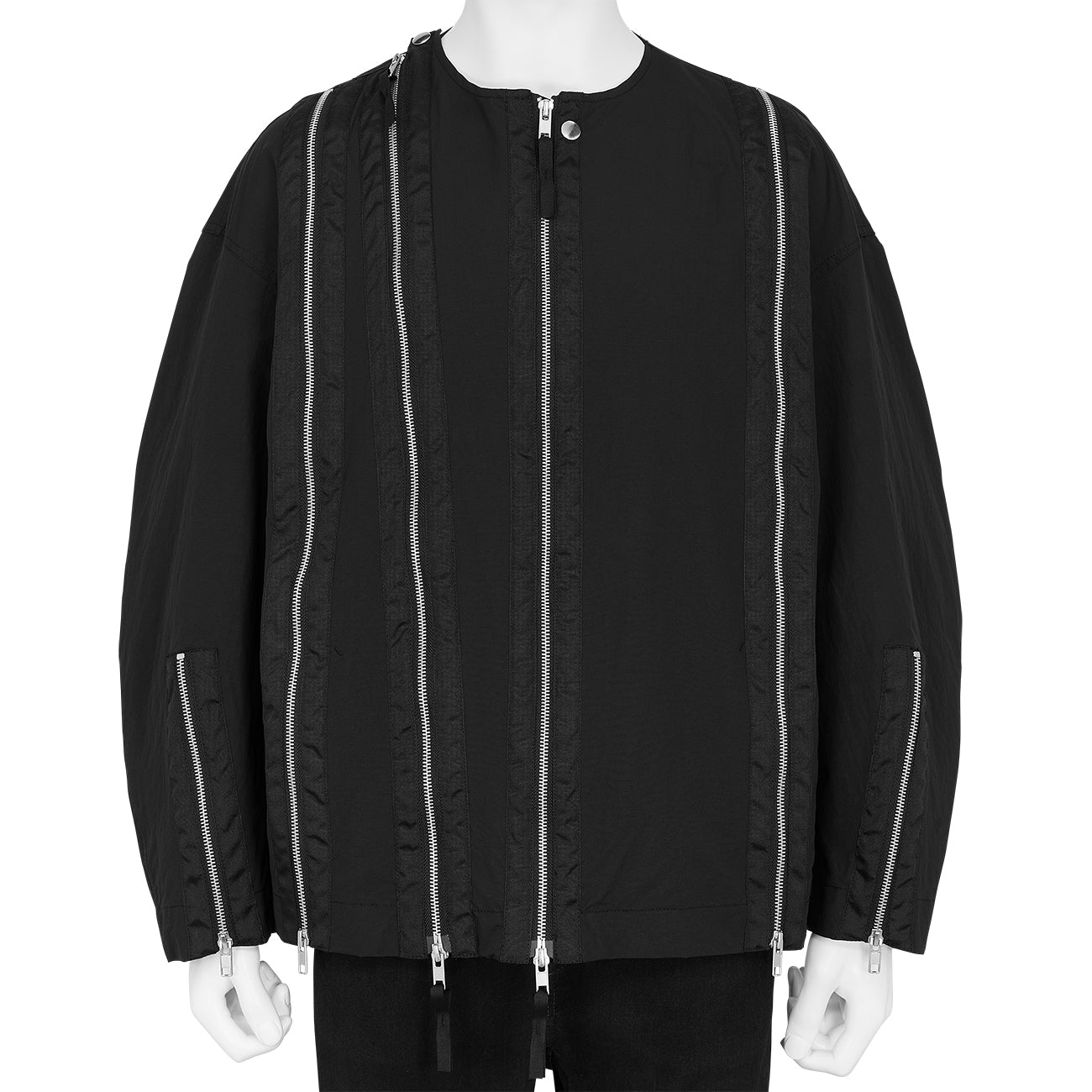 ZIP BLOUSON BLACK