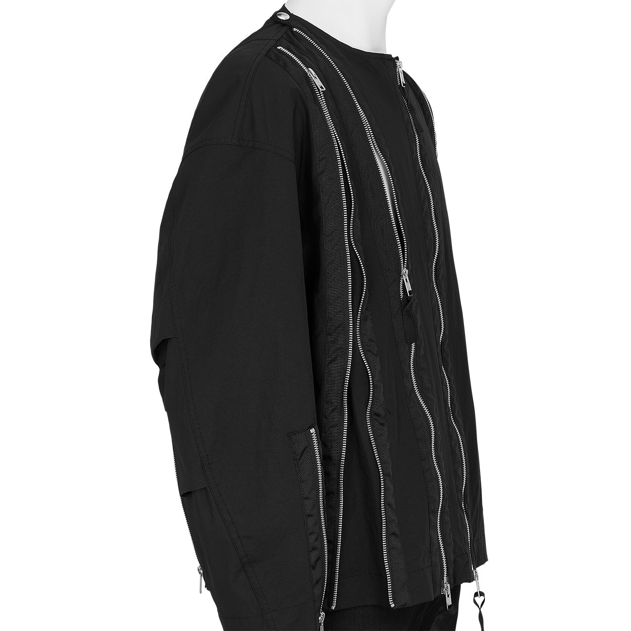 ZIP BLOUSON BLACK