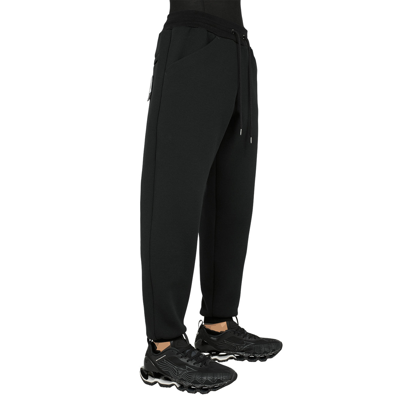 TAPERED PANTS BLACK
