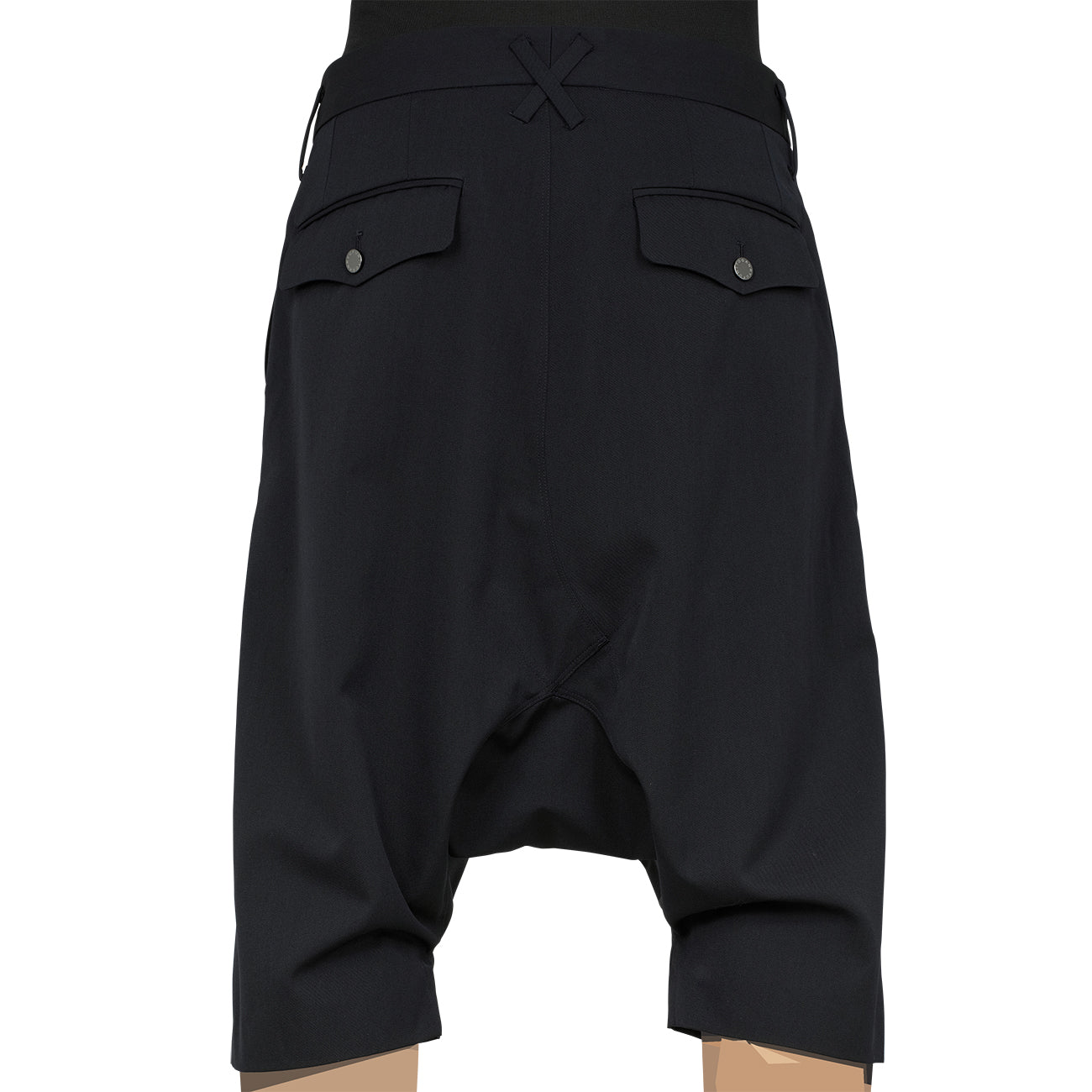 SARROUEL HALF PANTS NAVY