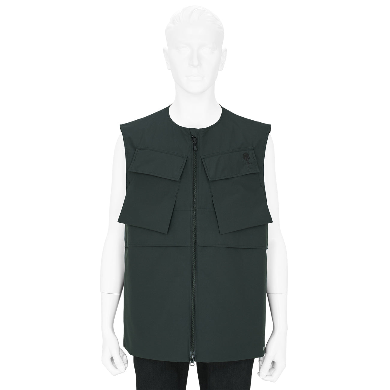 GORE-TEX INFINIUM 2L VEST DARK GREEN