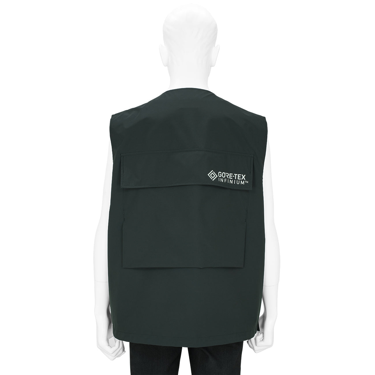 GORE-TEX INFINIUM 2L VEST DARK GREEN