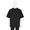 COTTON PLATING T-SHIRT BLACK