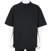 COTTON PLATING T-SHIRT BLACK