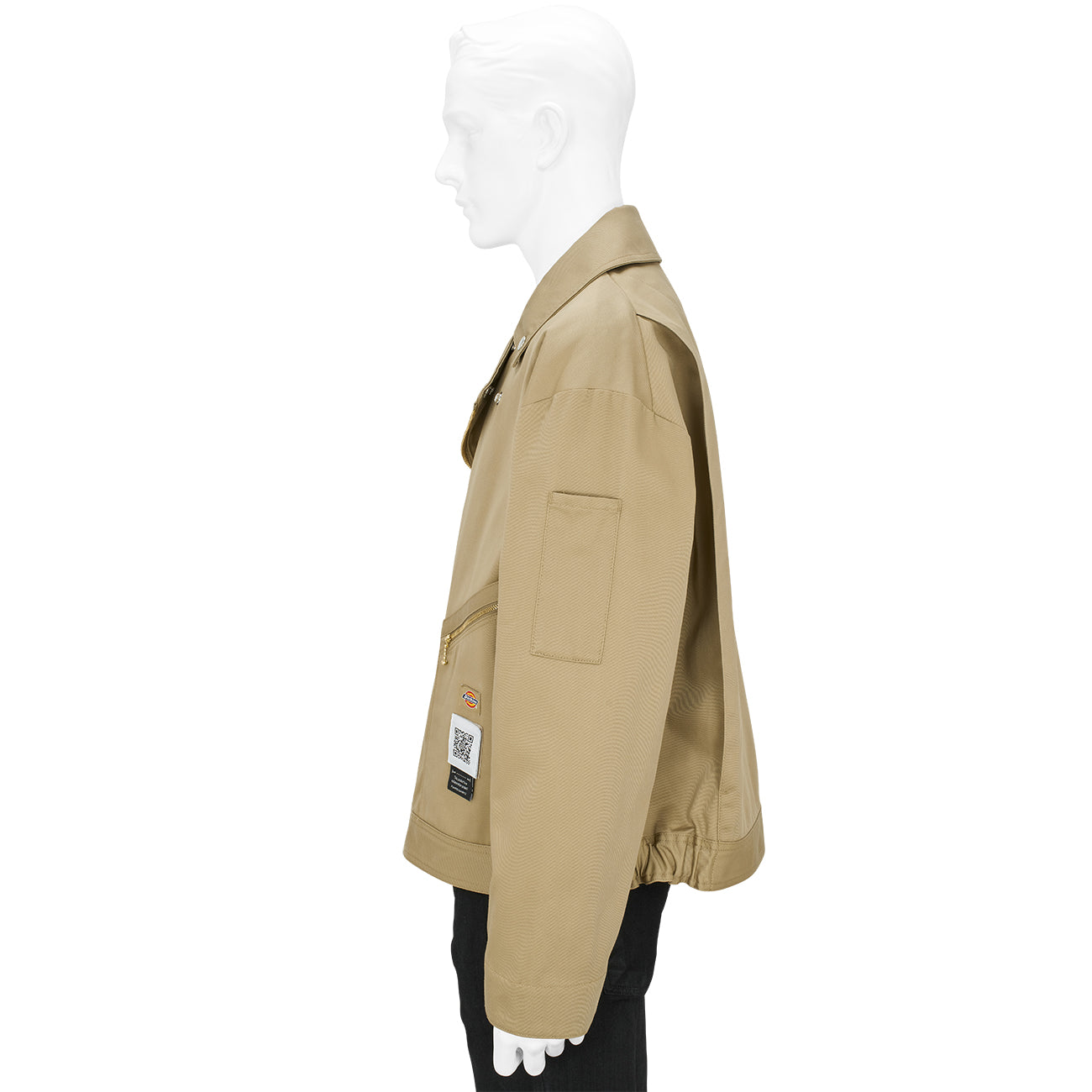 DICKIES COLLABORATION RIDERS JACKET BEIGE