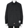 DICKIES COLLABORATION PLEATED WORK SHIRT BLACK