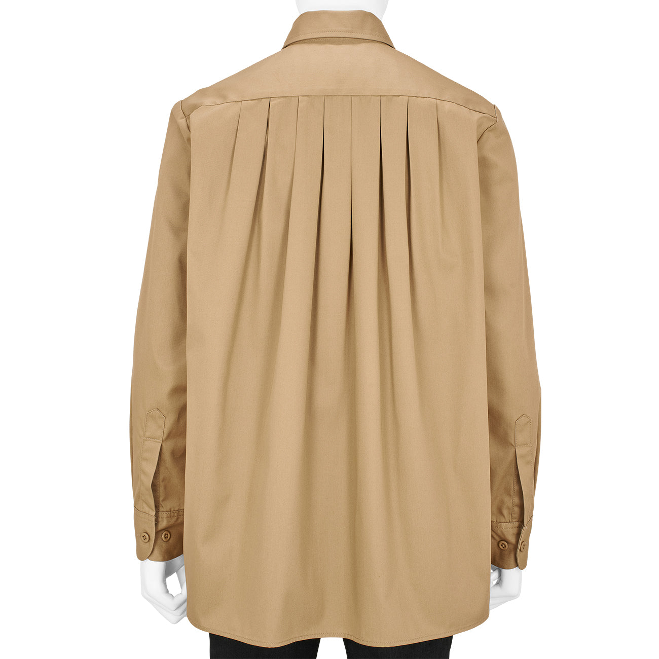 DICKIES COLLABORATION PLEATED WORK SHIRT BEIGE