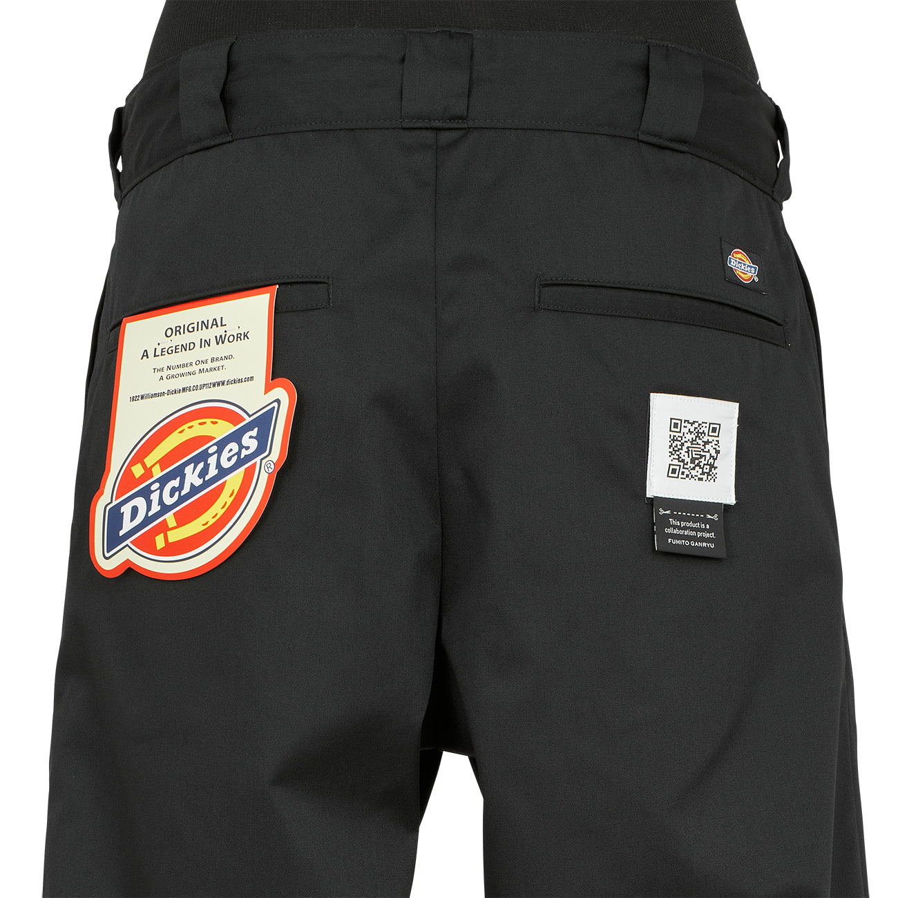 DICKIES COLLABORATION LIGHT OZ WORK PANTS BLACK