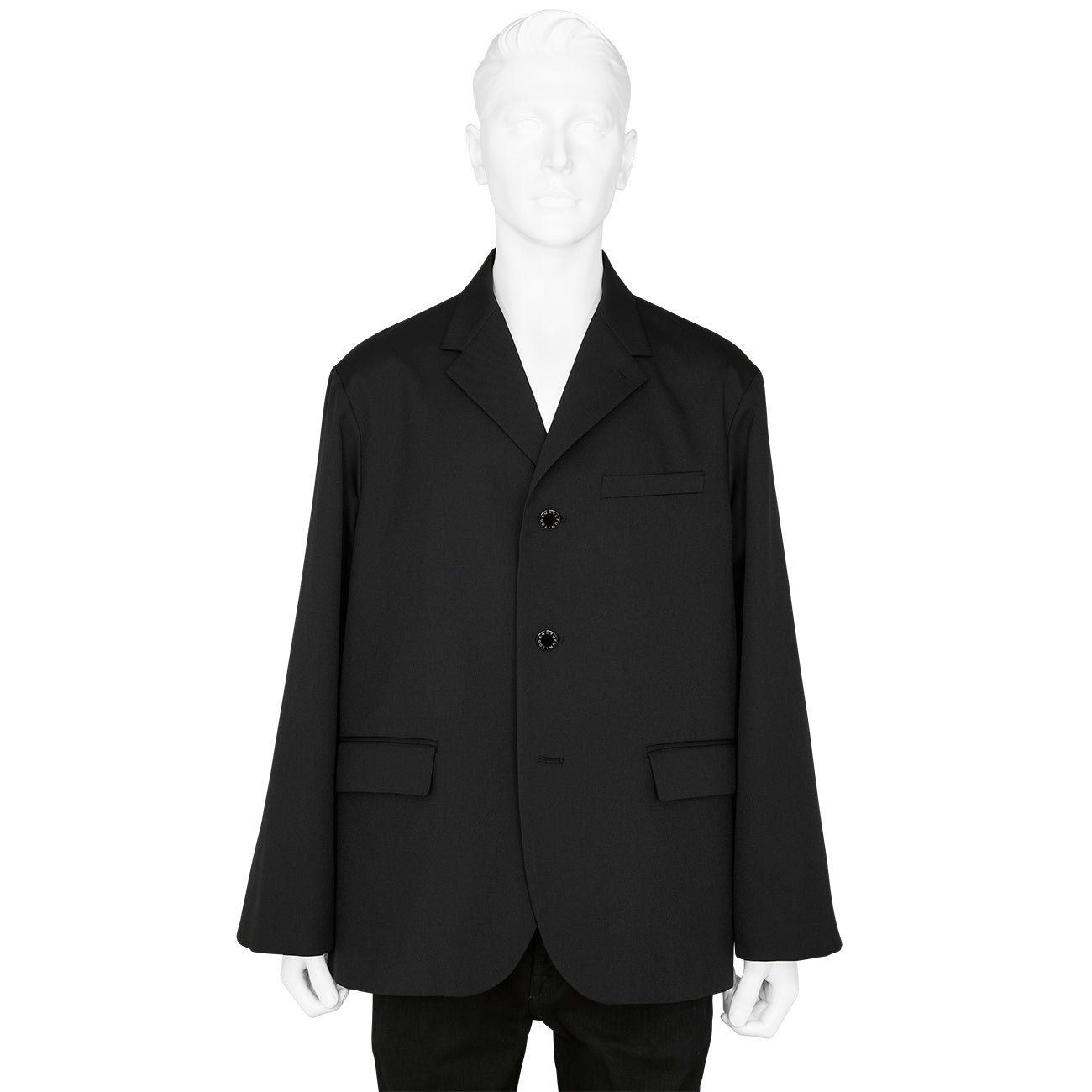 FLATTENED JACKET BLACK