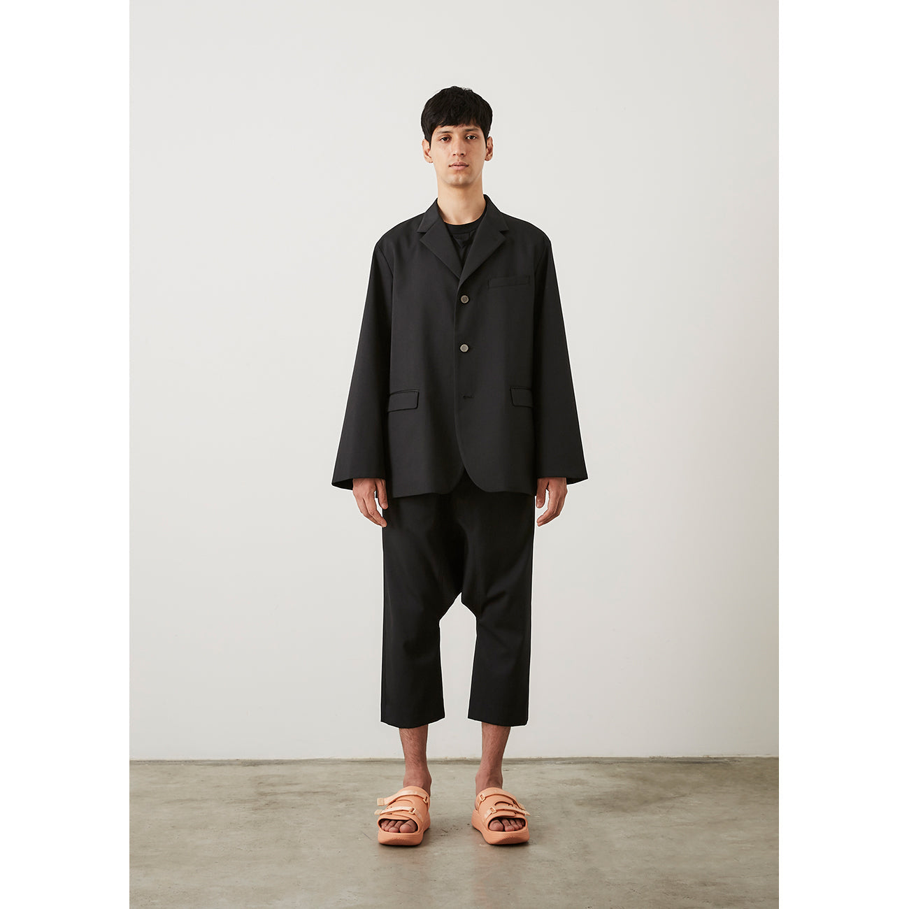 FLATTENED JACKET BLACK