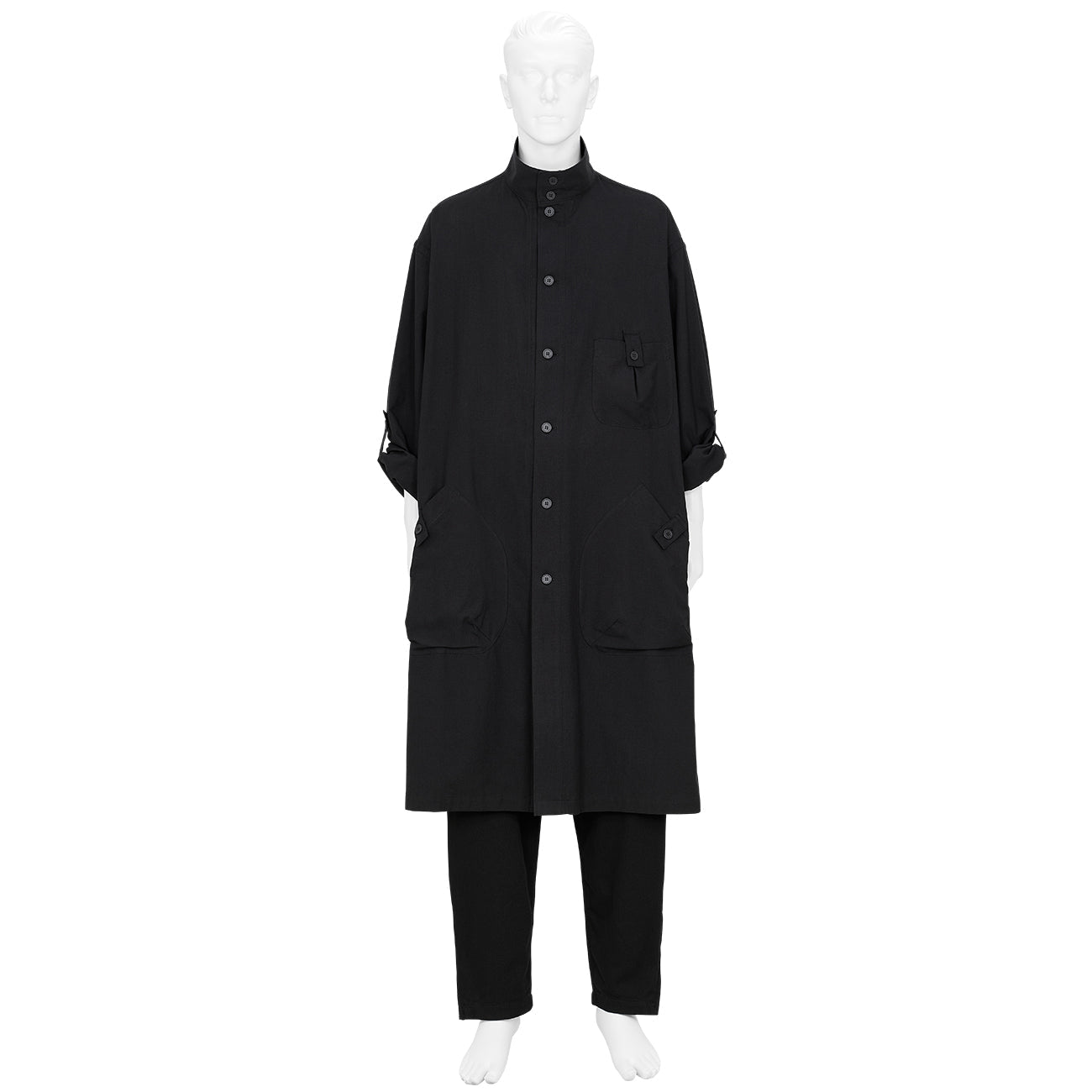 SHIRT COAT BLACK