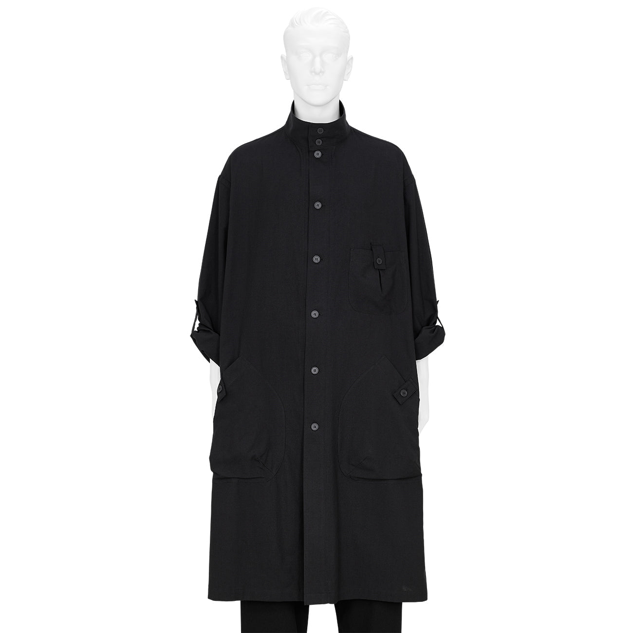 SHIRT COAT BLACK