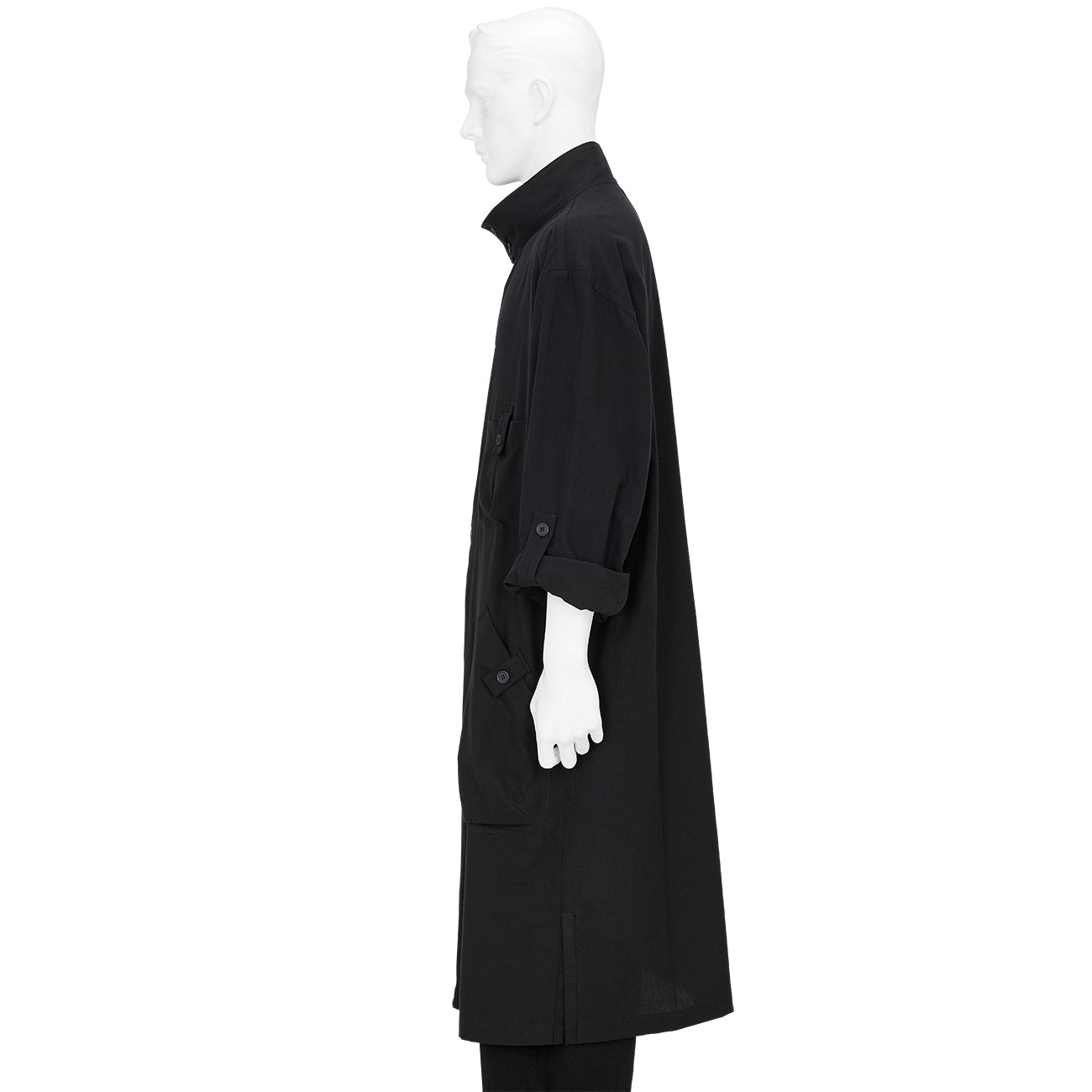 SHIRT COAT BLACK