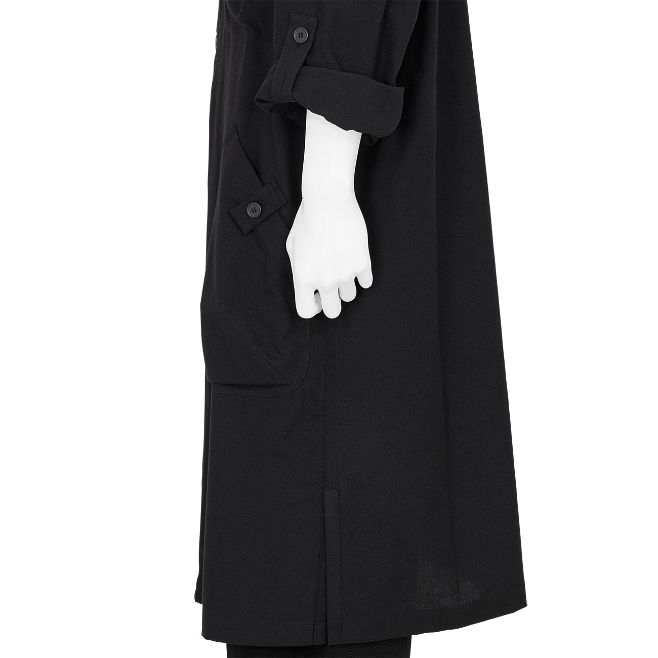 SHIRT COAT BLACK
