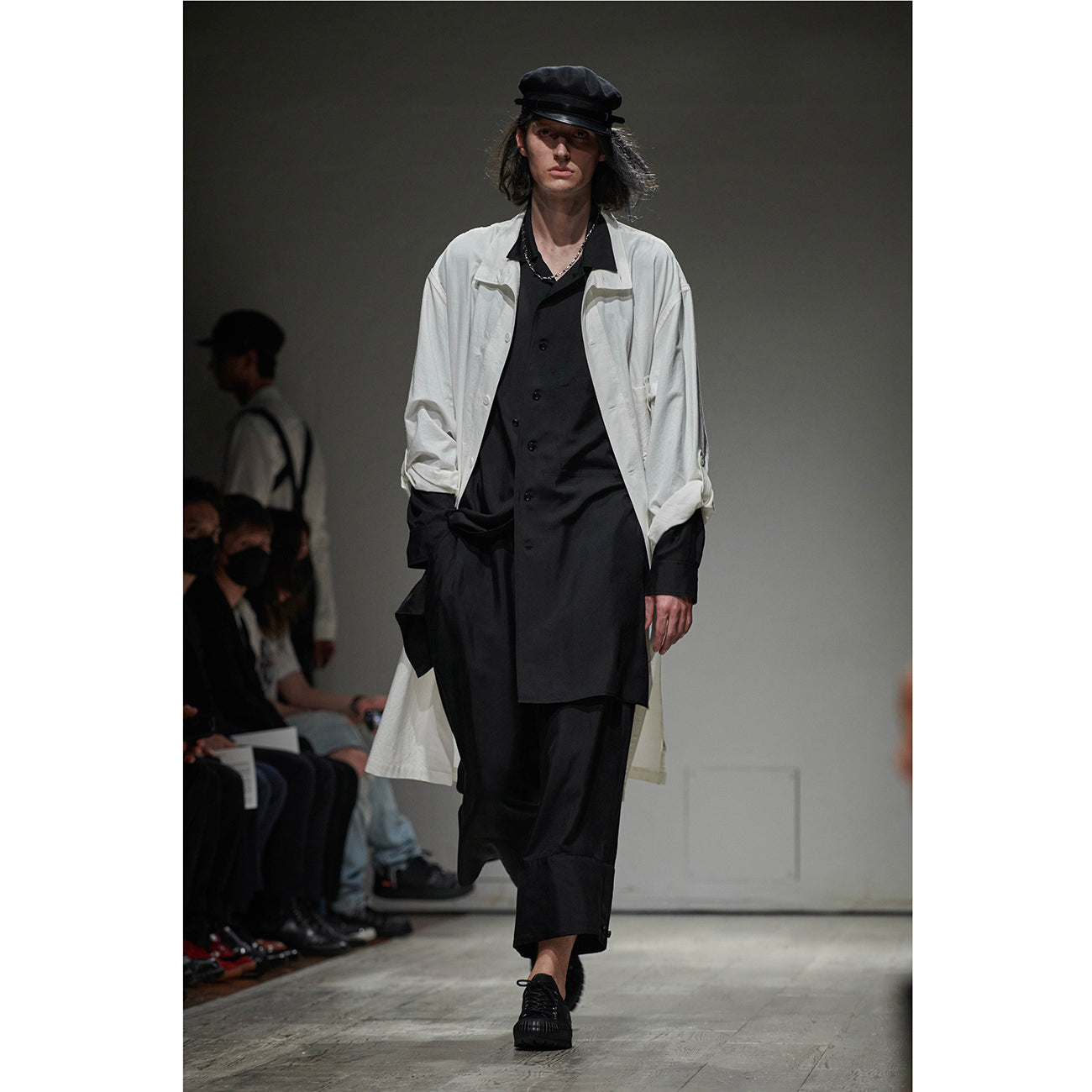 SHIRT COAT BLACK