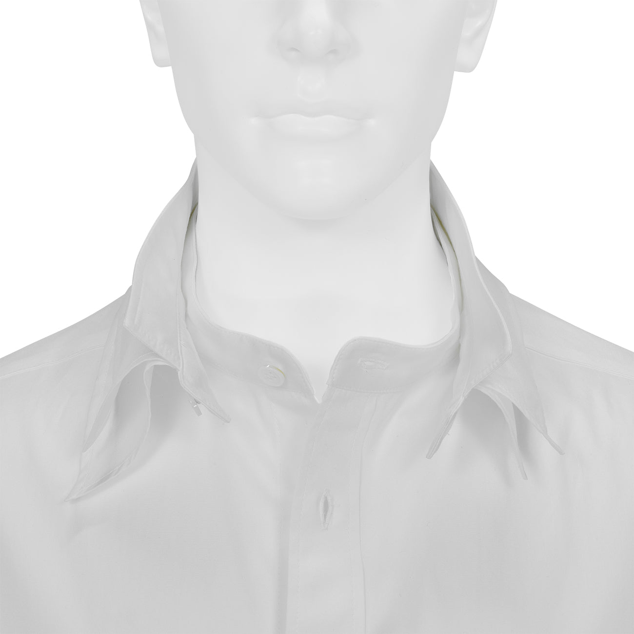 TRIPLE COLLAR SHIRT WHITE