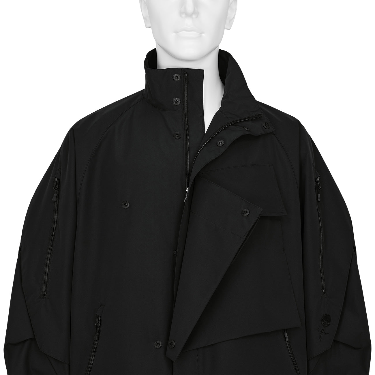 TRIPLE COLLABORATION JACKET MADE IN JAPAN BLACK