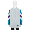 WIND BREAKER SHIRT STRIPE×BLUE