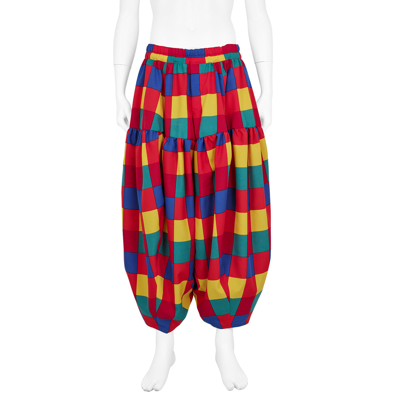 CHECK BALLOON PANTS MULTI