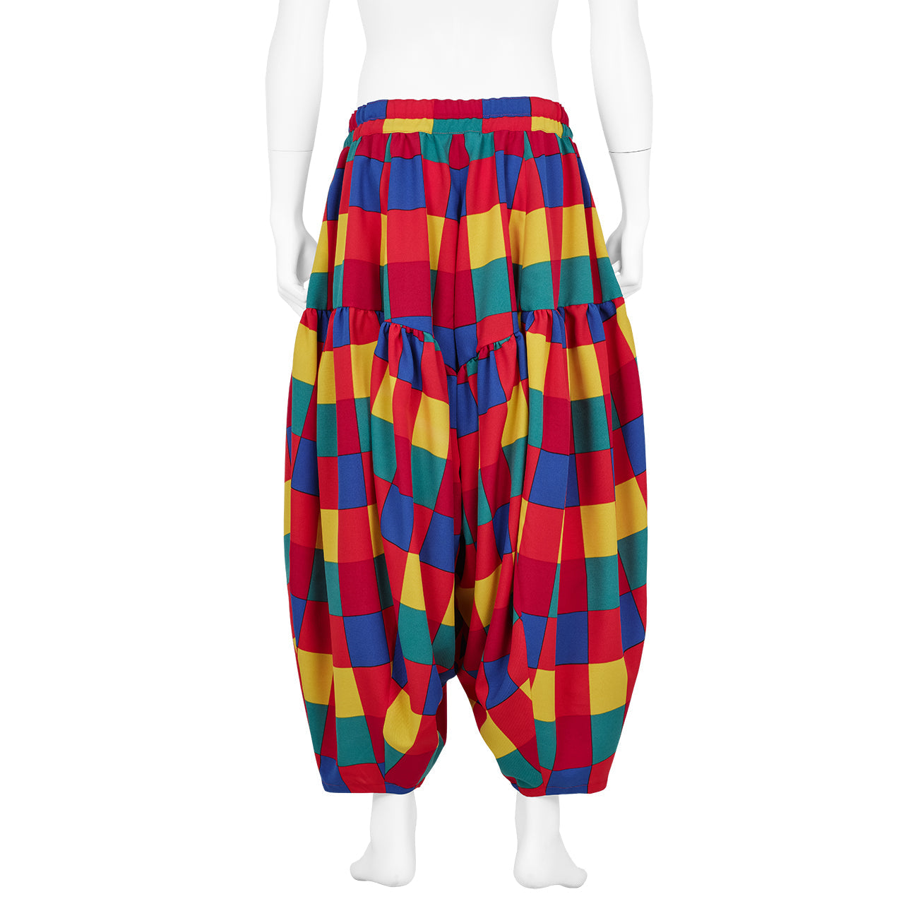 CHECK BALLOON PANTS MULTI