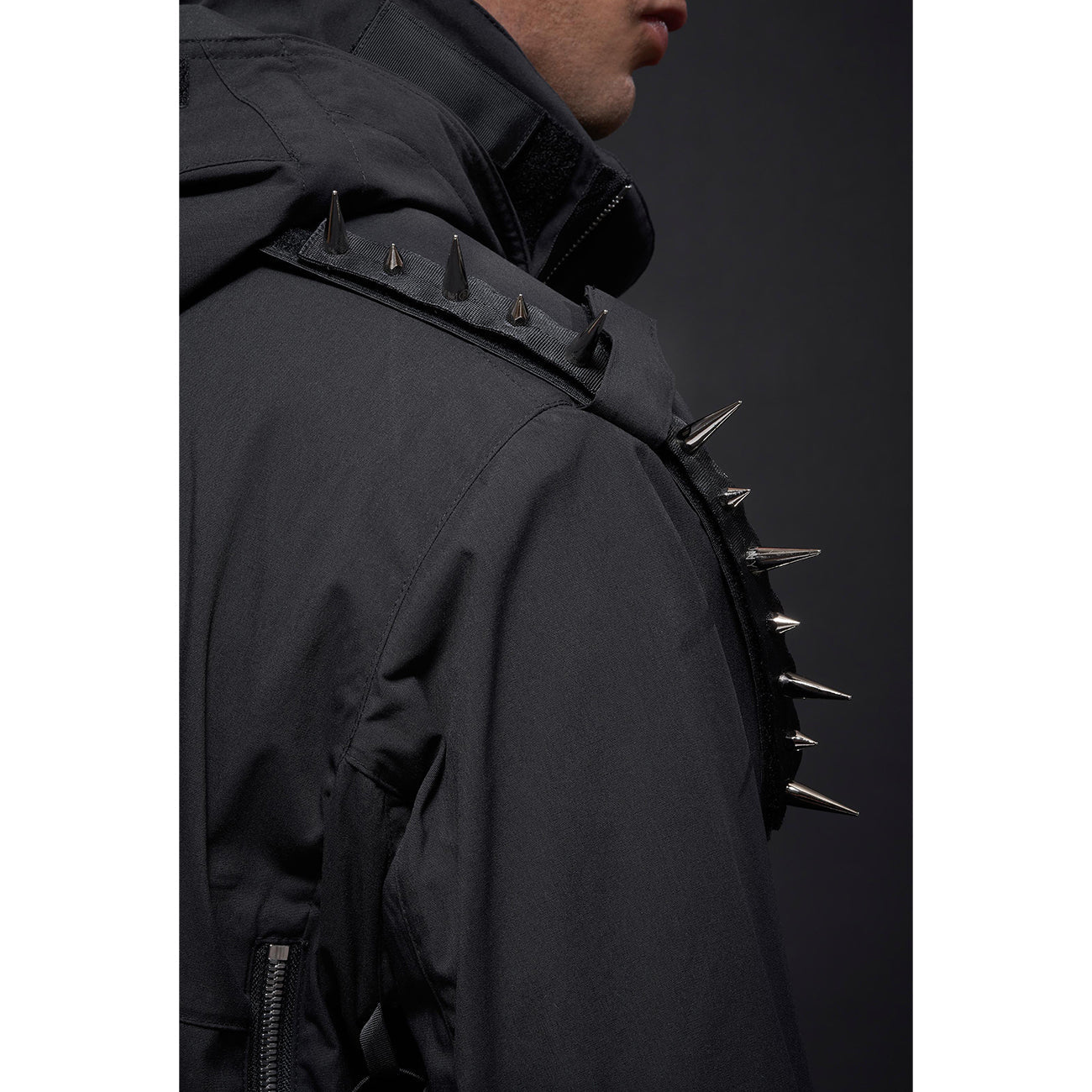 J1WB-E ENCAPSULATED NYLON INTEROPS JACKET BLACK