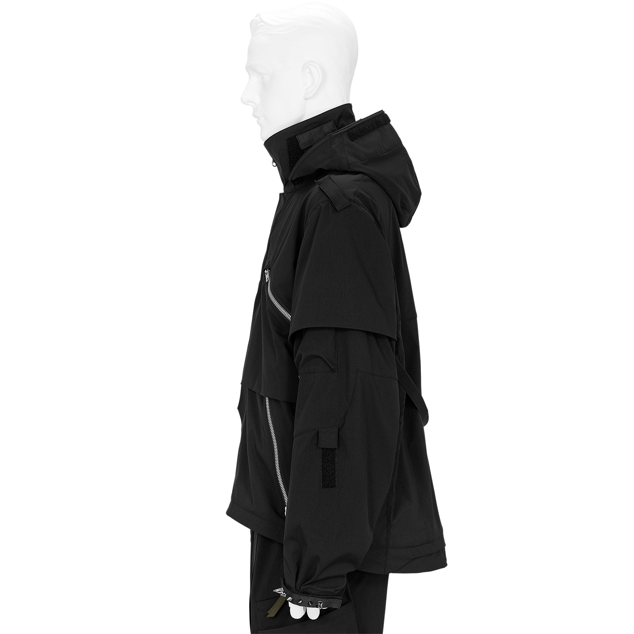 J1WB-E ENCAPSULATED NYLON INTEROPS JACKET BLACK