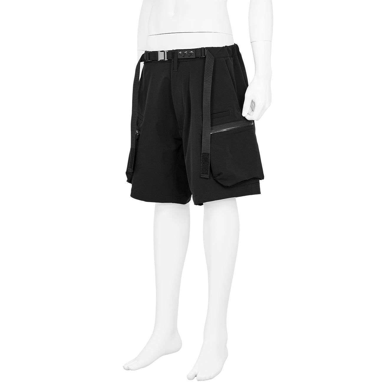 SP57-DS SCHOELLER® DRYSKIN™️ CARGO SHORT PANT BLACK
