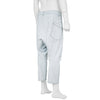 3D CUT PAINT SARROUEL DENIM WHITE