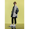 3D CUT PAINT SARROUEL DENIM WHITE