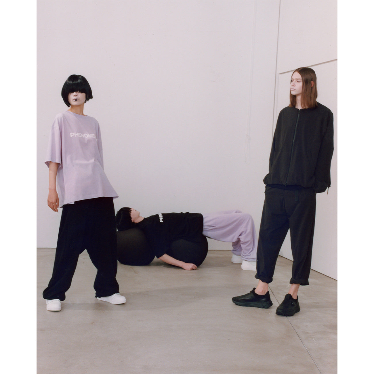 VENTILATION NO COLLAR JACKET BLACK