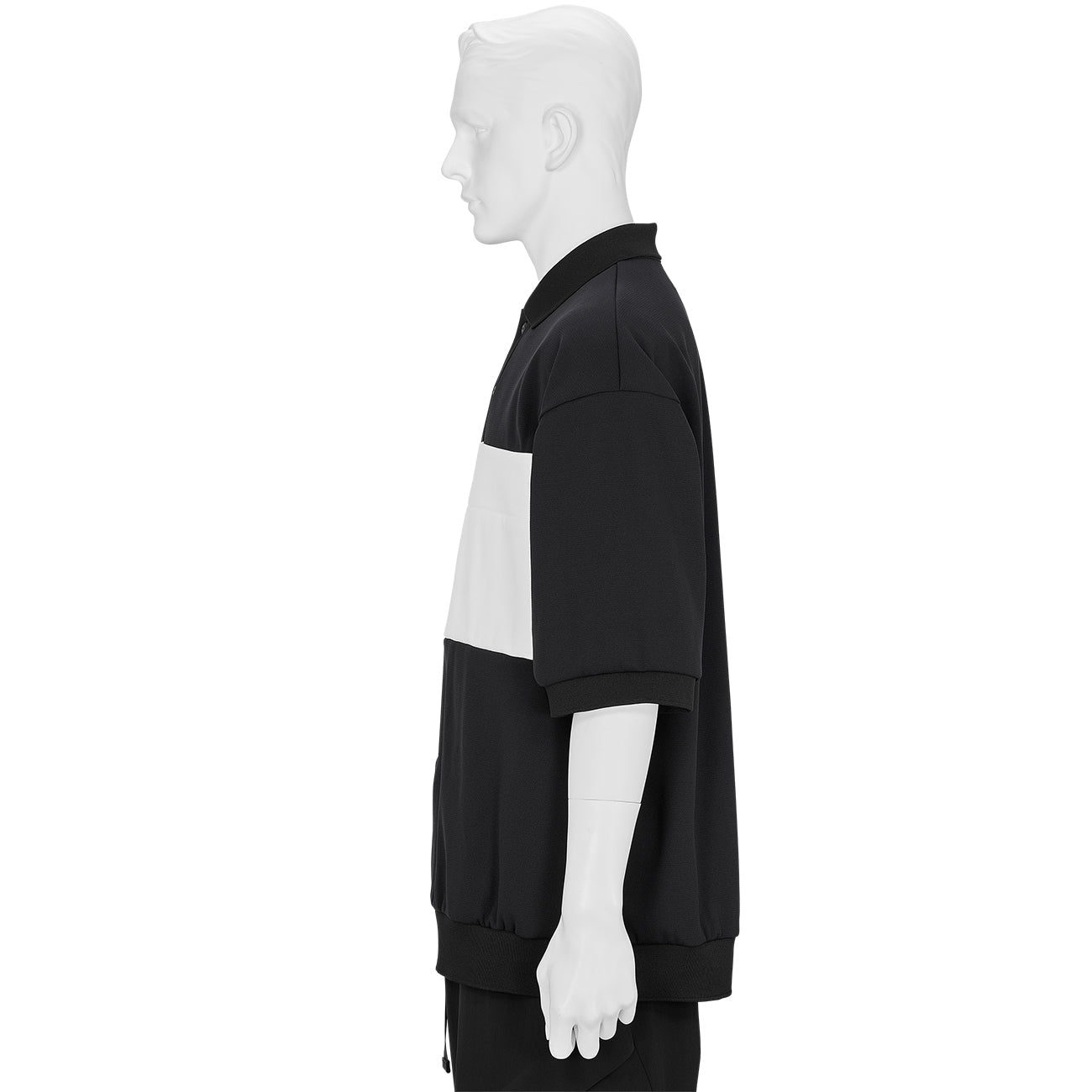VENTILATION POCKET POLO BLACK