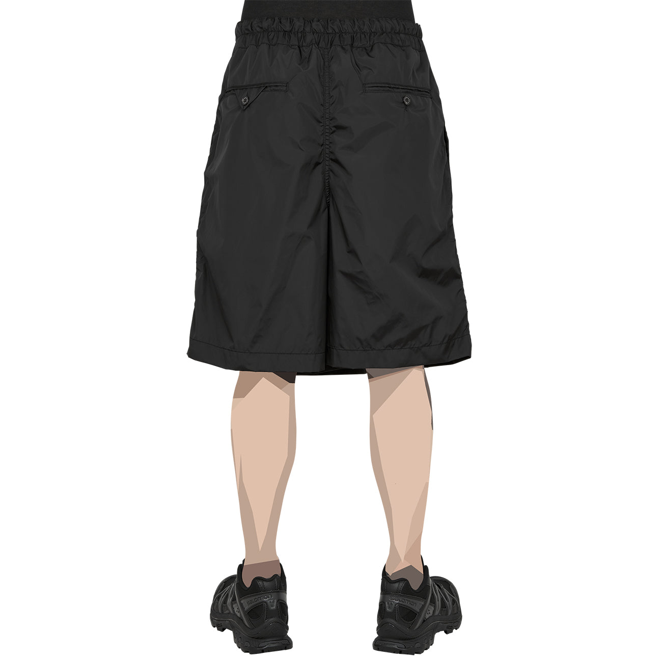 FISHERMAN SHORTS BLACK