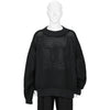 RED LABEL GRAFFITI MESH KNIT BLACK×NAVY