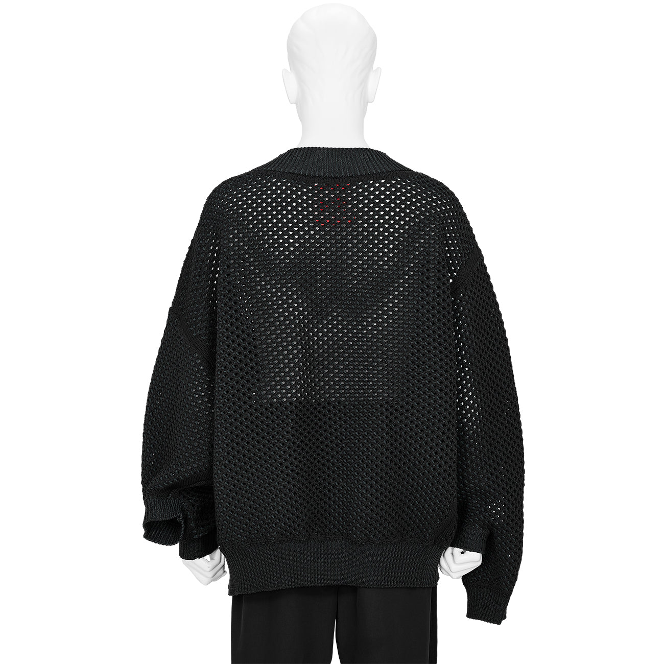 RED LABEL GRAFFITI MESH KNIT BLACK×NAVY