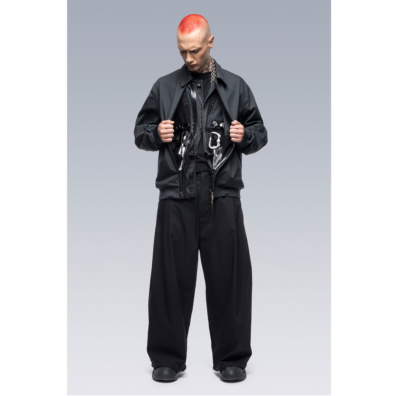 J111TS-CH MICRO TWILL TEC SYS JACKET BLACK