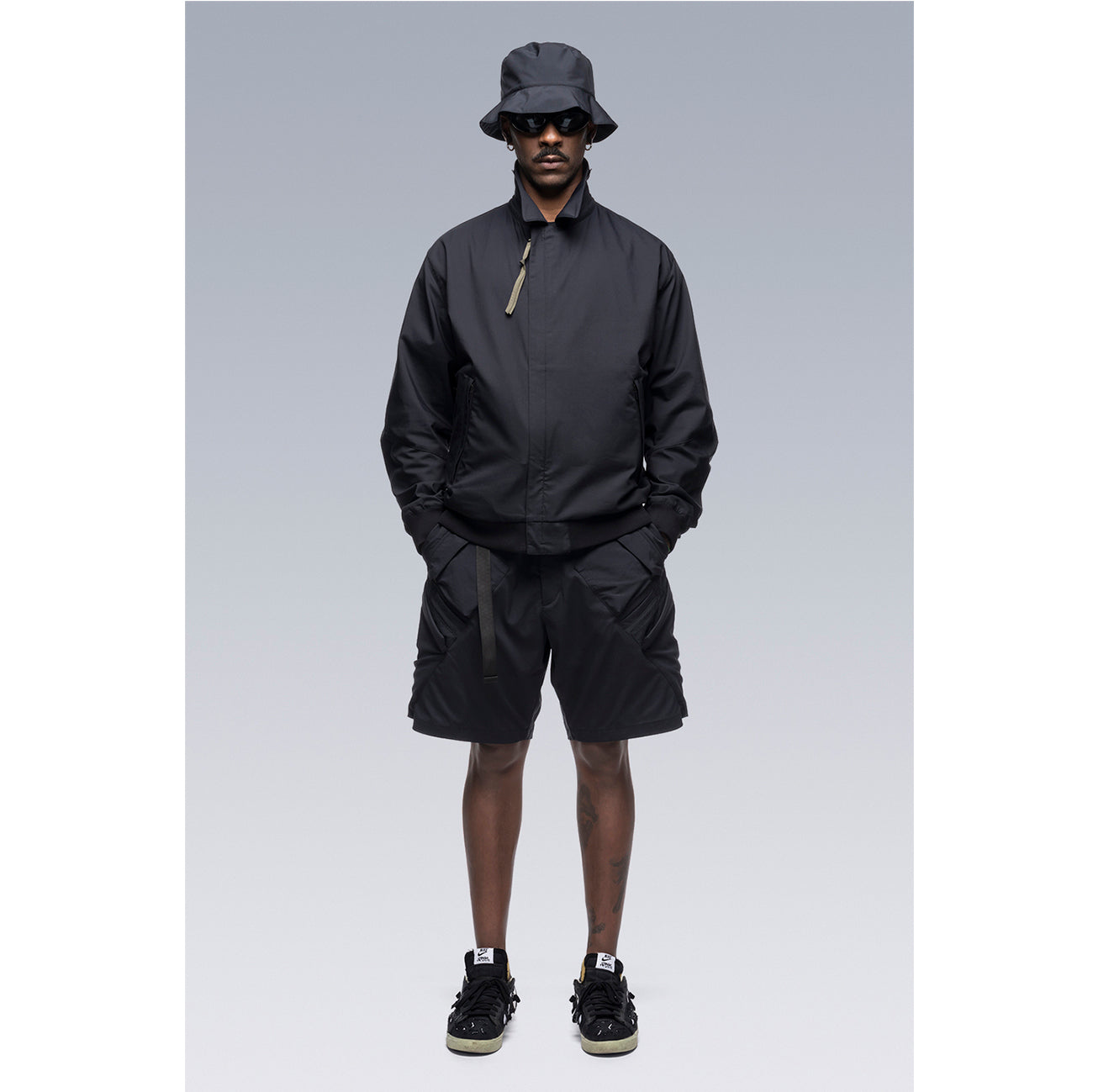 J111TS-CH MICRO TWILL TEC SYS JACKET BLACK