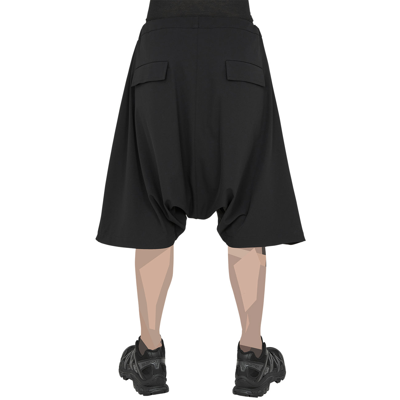 SP28-DS SCHOELLER DRYSKIN ULTRAWIDE SHORTS BLACK