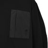 COTTON PLATING L/S TEE BLACK