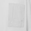 COTTON PLATING TEE WHITE